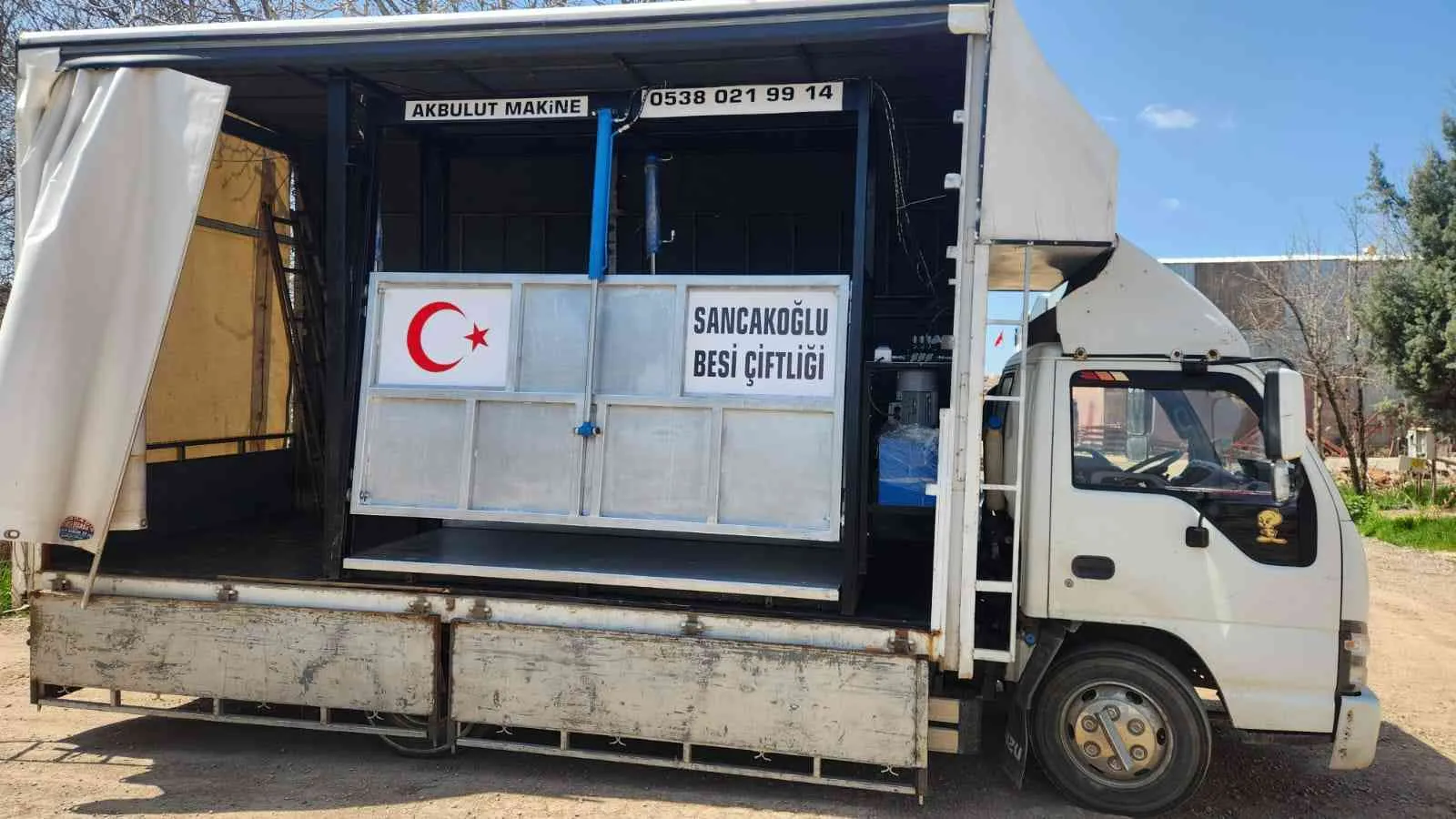 Kurban devirme makinası